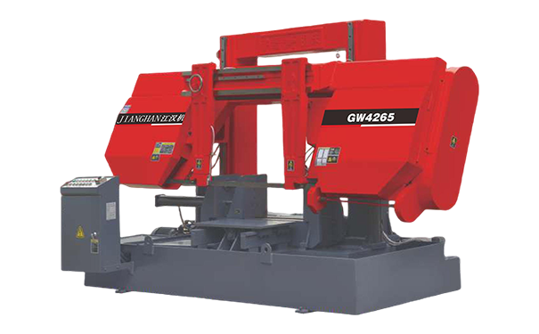 中堂镇GW4265双柱龙门卧式带锯床