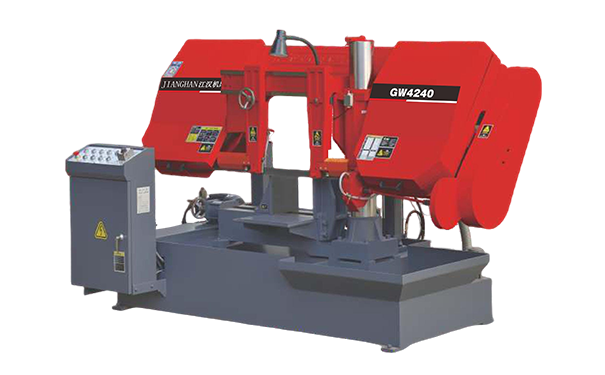 中堂镇GW4240双柱卧式带锯床