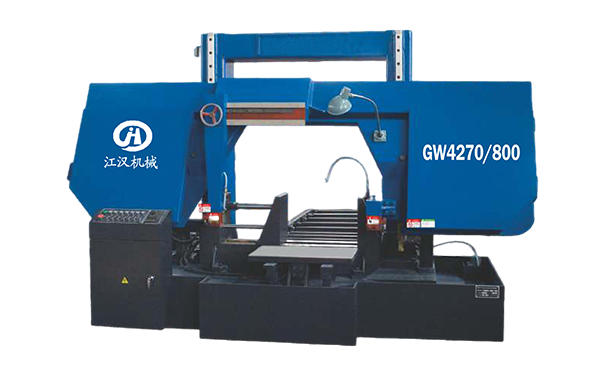 中堂镇GW4270/800双柱龙门卧式带锯床